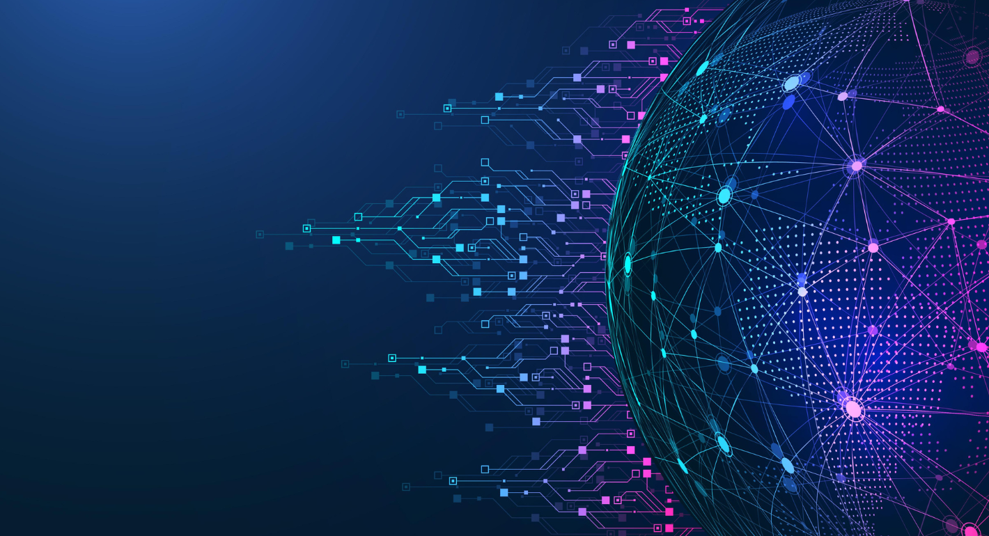 Futuristic abstract technology background